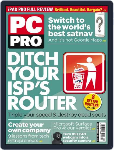 PC Pro December 15th, 2015 Digital Back Issue Cover