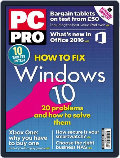 PC Pro November 12th, 2015 Digital Back Issue Cover