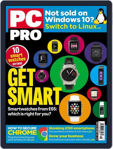 PC Pro September 16th, 2015 Digital Back Issue Cover