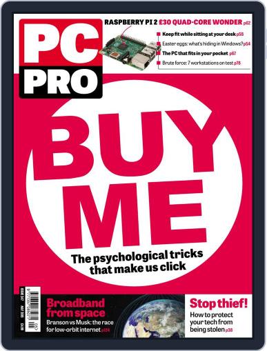 PC Pro May 1st, 2015 Digital Back Issue Cover