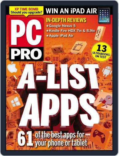 PC Pro December 11th, 2013 Digital Back Issue Cover
