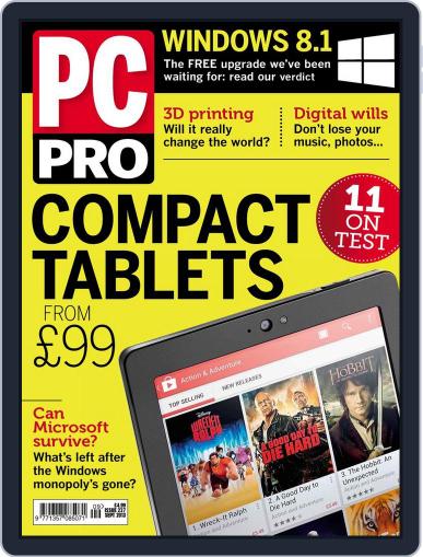 PC Pro July 17th, 2013 Digital Back Issue Cover