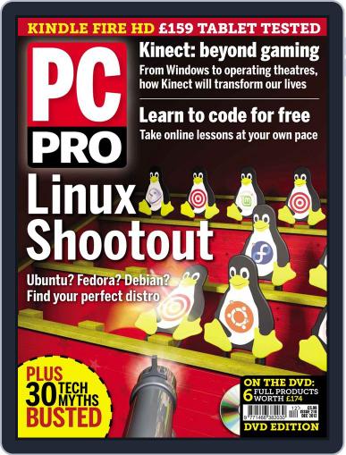 PC Pro October 10th, 2012 Digital Back Issue Cover