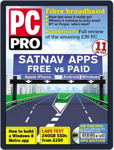 PC Pro May 9th, 2012 Digital Back Issue Cover
