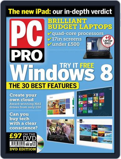 PC Pro April 11th, 2012 Digital Back Issue Cover