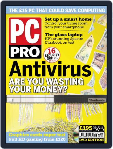 PC Pro March 8th, 2012 Digital Back Issue Cover