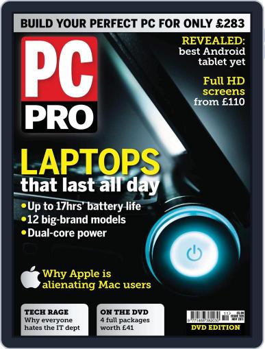PC Pro September 14th, 2011 Digital Back Issue Cover
