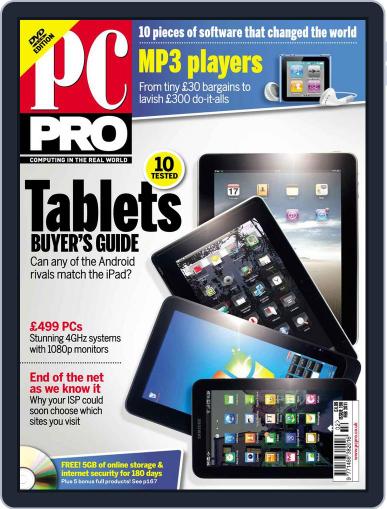 PC Pro December 15th, 2010 Digital Back Issue Cover