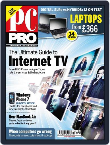 PC Pro November 11th, 2010 Digital Back Issue Cover