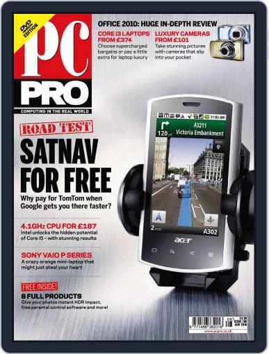 PC Pro June 16th, 2010 Digital Back Issue Cover