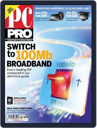 PC Pro May 12th, 2010 Digital Back Issue Cover