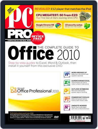 PC Pro January 6th, 2010 Digital Back Issue Cover