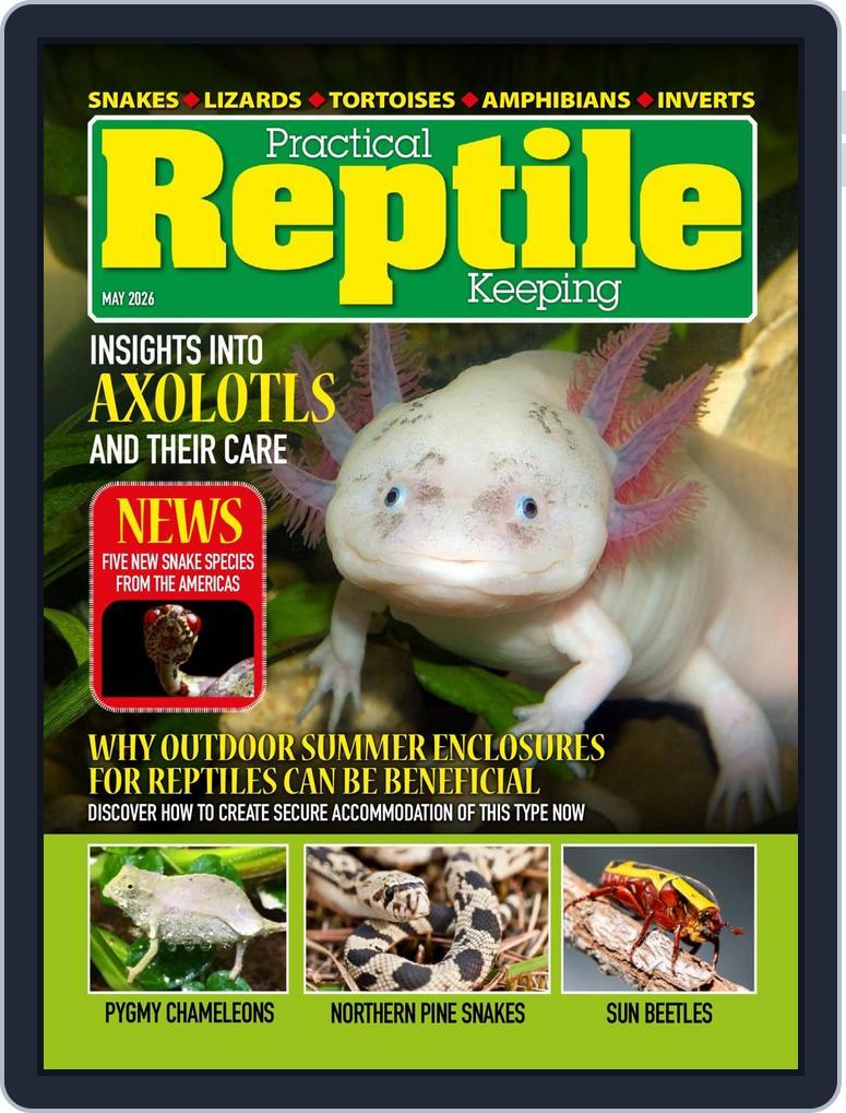 Practical Reptile Keeping (Digital) Subscription                    May 1st, 2026 Issue