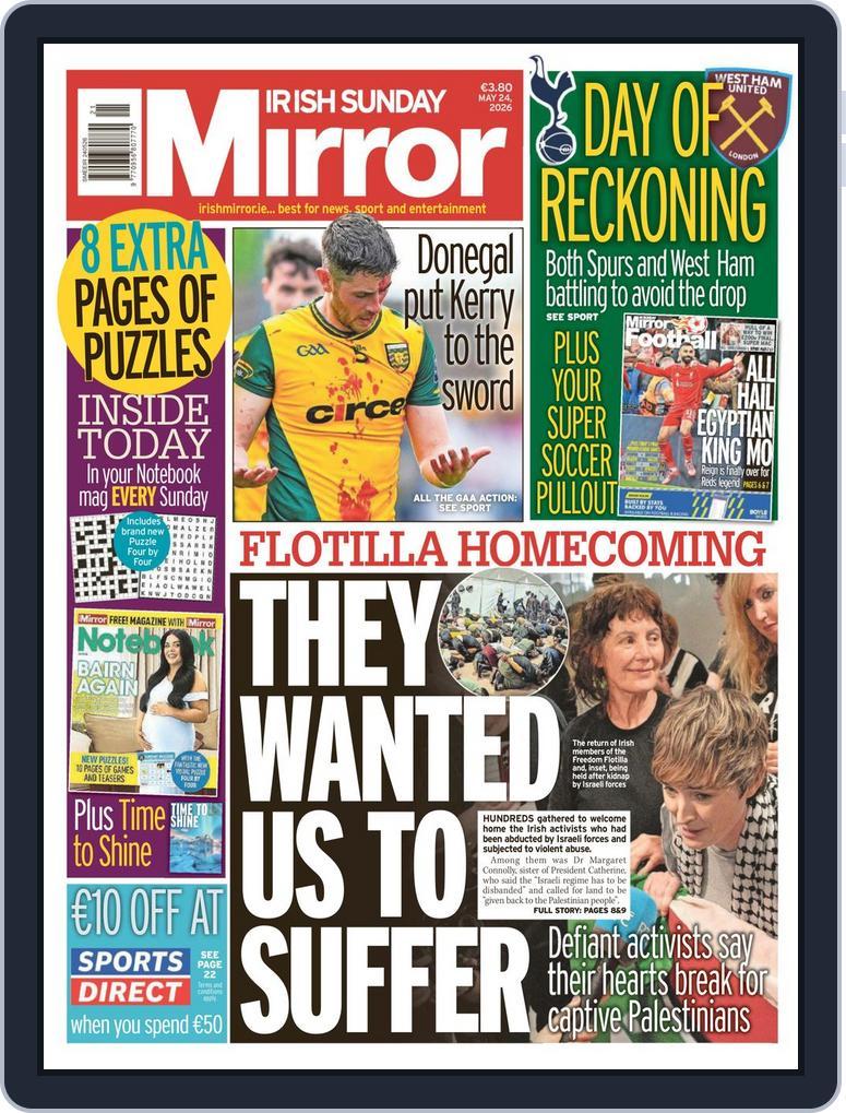 Irish Sunday Mirror (Digital) Subscription