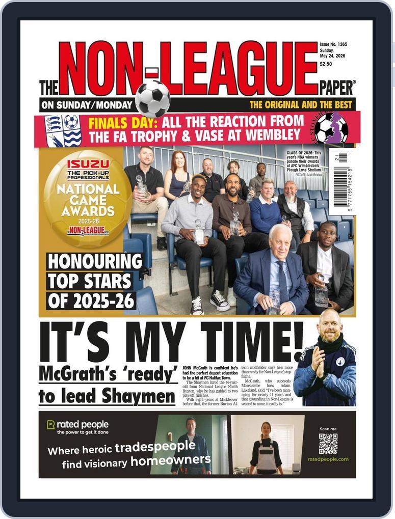 The Non-league Football Paper (Digital) Subscription