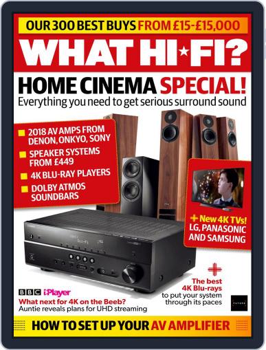 What Hi-Fi? October 1st, 2018 Digital Back Issue Cover