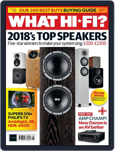 What Hi-Fi? August 1st, 2018 Digital Back Issue Cover