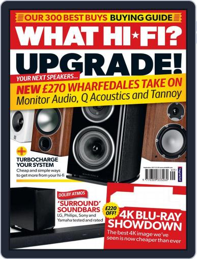 What Hi-Fi? September 1st, 2017 Digital Back Issue Cover