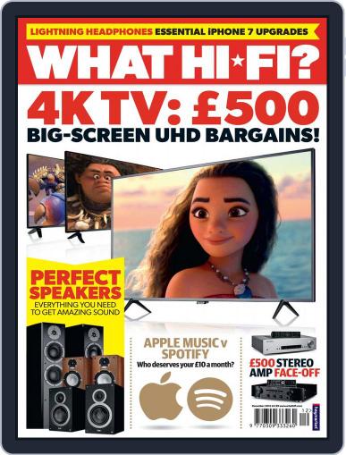 What Hi-Fi? December 1st, 2016 Digital Back Issue Cover