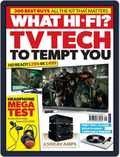 What Hi-Fi? August 3rd, 2016 Digital Back Issue Cover