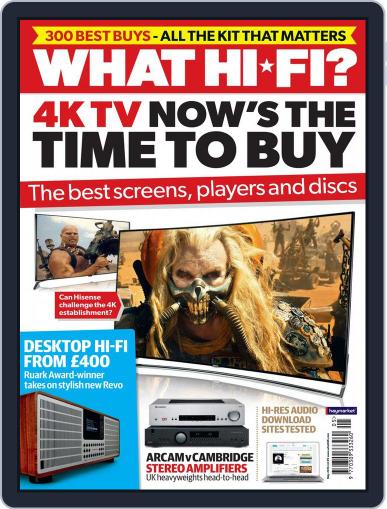 What Hi-Fi? April 6th, 2016 Digital Back Issue Cover