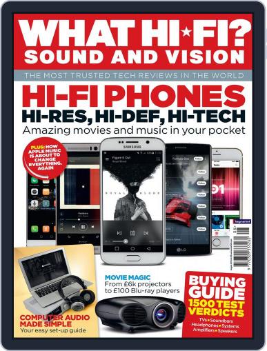 What Hi-Fi? August 1st, 2015 Digital Back Issue Cover