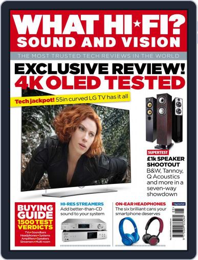 What Hi-Fi? April 7th, 2015 Digital Back Issue Cover