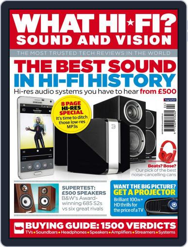 What Hi-Fi? April 1st, 2015 Digital Back Issue Cover