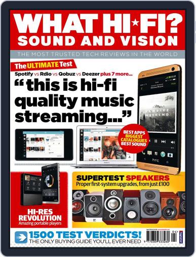 What Hi-Fi? March 11th, 2014 Digital Back Issue Cover