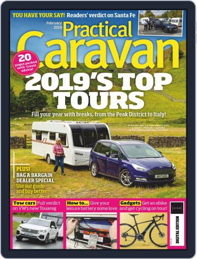 Practical Caravan February 1st, 2019 Digital Back Issue Cover