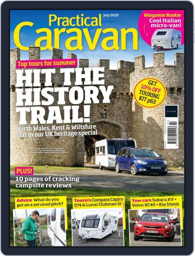 Practical Caravan July 1st, 2018 Digital Back Issue Cover