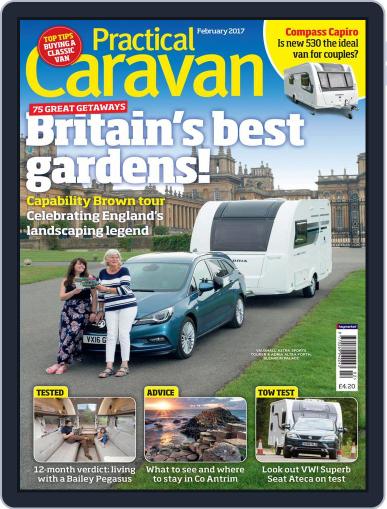 Practical Caravan February 1st, 2017 Digital Back Issue Cover