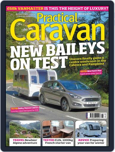 Practical Caravan January 1st, 2017 Digital Back Issue Cover