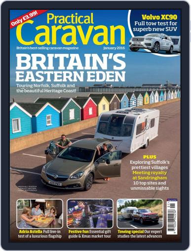 Practical Caravan January 1st, 2016 Digital Back Issue Cover