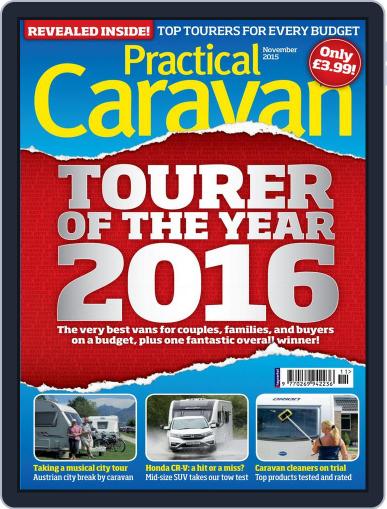 Practical Caravan October 6th, 2015 Digital Back Issue Cover
