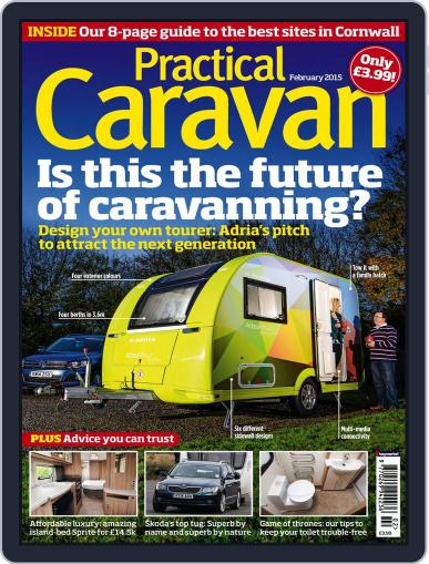 Practical Caravan December 31st, 2014 Digital Back Issue Cover