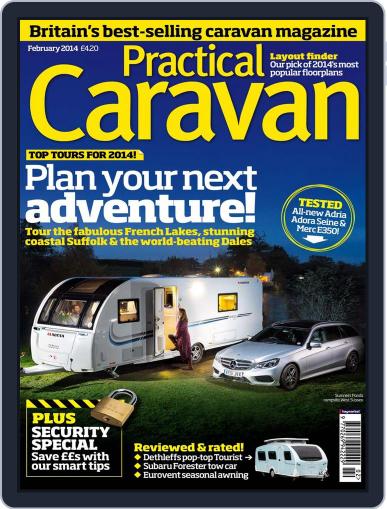 Practical Caravan January 1st, 2014 Digital Back Issue Cover