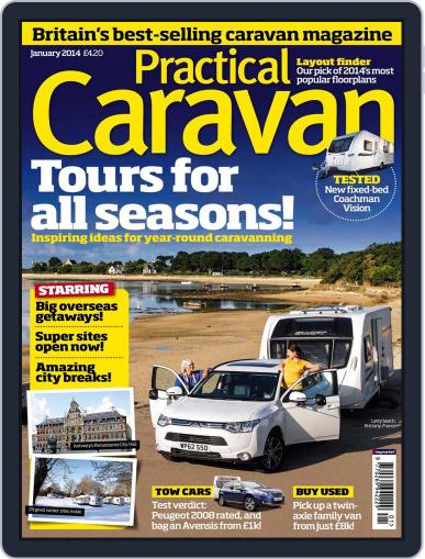 Practical Caravan December 3rd, 2013 Digital Back Issue Cover