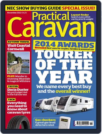 Practical Caravan October 7th, 2013 Digital Back Issue Cover