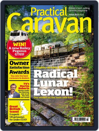 Practical Caravan March 1st, 2013 Digital Back Issue Cover