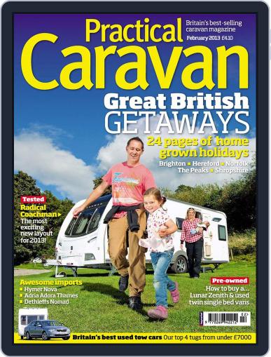 Practical Caravan January 2nd, 2013 Digital Back Issue Cover