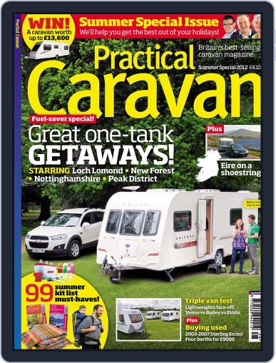 Practical Caravan July 18th, 2012 Digital Back Issue Cover