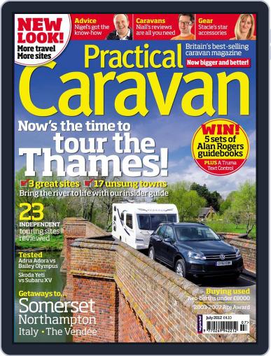 Practical Caravan July 1st, 2012 Digital Back Issue Cover