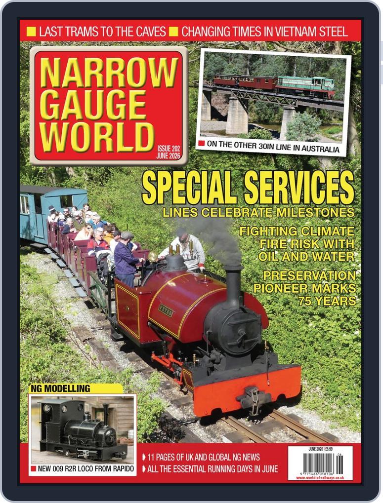 Narrow Gauge World (Digital) Subscription                    June 1st, 2026 Issue