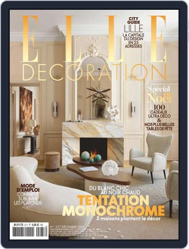 Elle Décoration France December 1st, 2019 Digital Back Issue Cover
