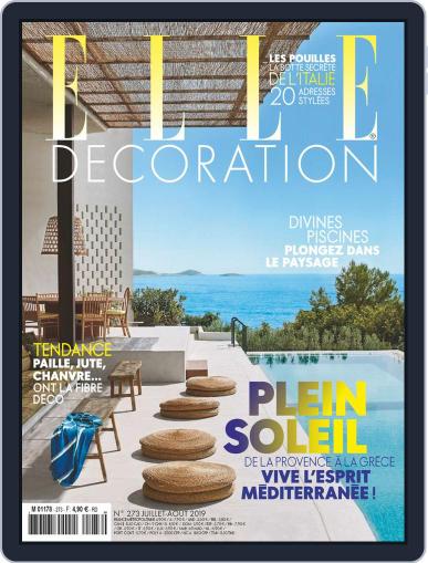 Elle Décoration France July 1st, 2019 Digital Back Issue Cover