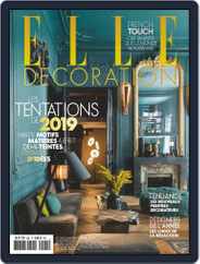 Elle Décoration France (Digital) Subscription                    January 1st, 2019 Issue