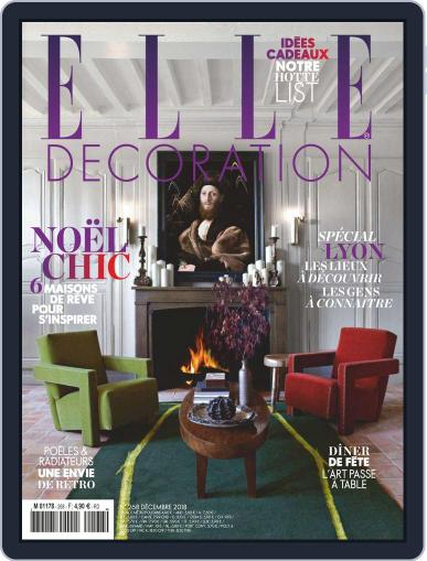 Elle Décoration France December 1st, 2018 Digital Back Issue Cover