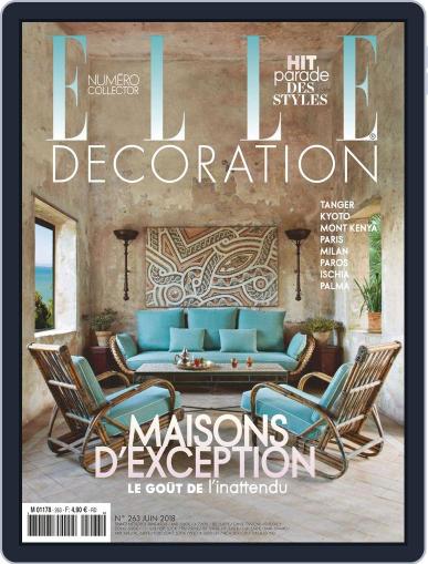 Elle Décoration France June 1st, 2018 Digital Back Issue Cover
