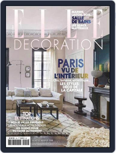 Elle Décoration France January 1st, 2018 Digital Back Issue Cover